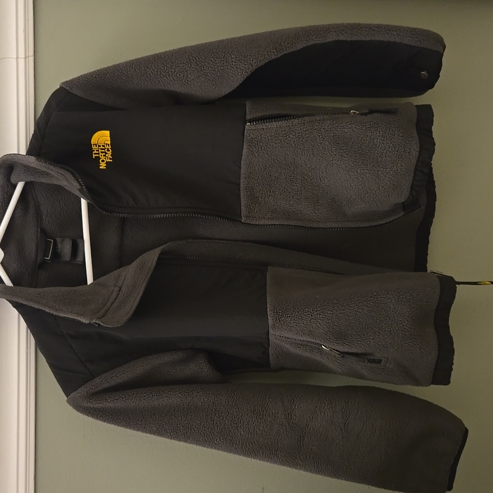 Boys North Face Denali Jacket Fleece Black